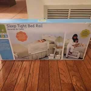 Sleep Tight Bed Rail for Kids - White